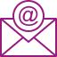 E-Mail-Benachrichtigung über freie Plätze E-Mail-Umschlag